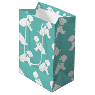 Sac Cadeau Moyen Chien Shar Pei Chien Chien Puppy