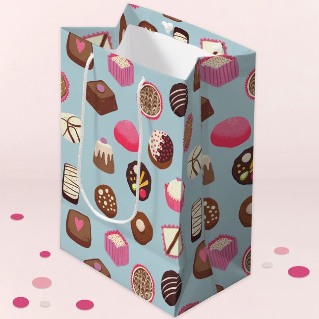 Sac Cadeau Moyen Chocolat confiserie (Créateur téléchargé)