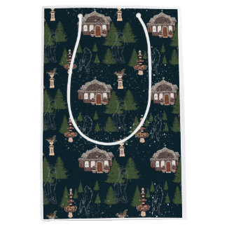 Sac Cadeau Moyen Choisissez un sapin de Noël