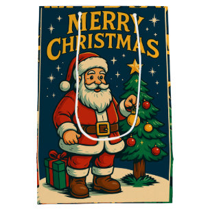 Sac Cadeau Moyen Christmas Magic