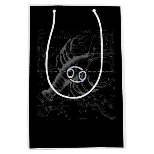 Sac Cadeau Moyen Chrome style Cancer Zodiac Sign on Hevelius 1690
