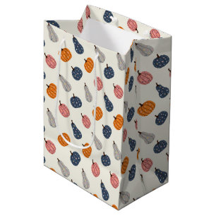 Sac Cadeau Moyen Citrouilles