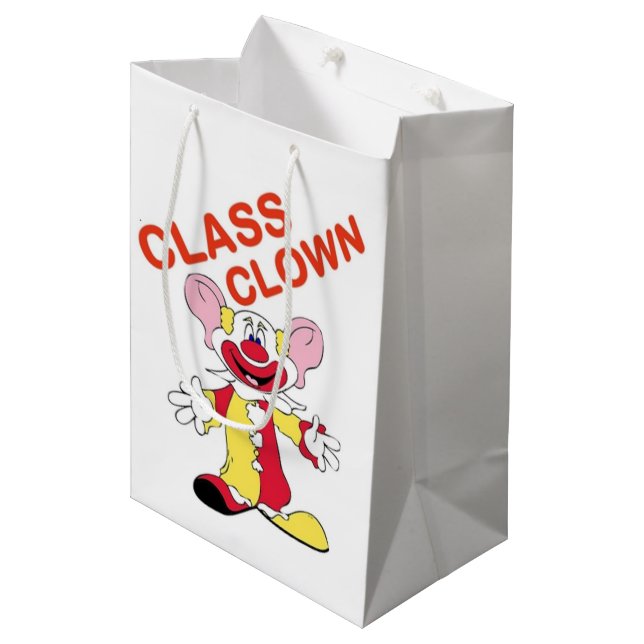 SAC CADEAU MOYEN CLASSE CLOWN (Devant Angle)