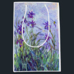 Sac Cadeau Moyen Claude Monet - Lilac Irises / Iris Mauves<br><div class="desc">Lilac Irises / Iris Mauves - Claude Monet,  1914-1917</div>
