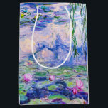 Sac Cadeau Moyen Claude Monet - Nymphéas / Nymphéas 1919<br><div class="desc">Nymphéas (W.1852) - Claude Monet,  Huile sur toile,  1916-1919</div>