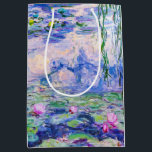 Sac Cadeau Moyen Claude Monet - Nymphéas / Nymphéas 1919<br><div class="desc">Nymphéas (W.1852) - Claude Monet,  Huile sur toile,  1916-1919</div>