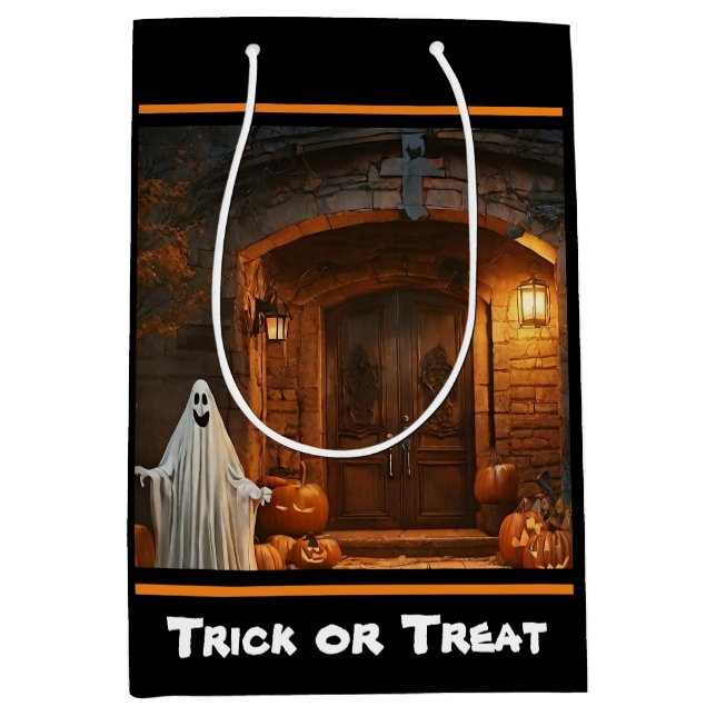 Sac Cadeau Moyen Collection Halloween éffrayante (Devant)