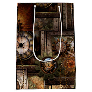 Sac Cadeau Moyen Conception merveilleuse de steampunk