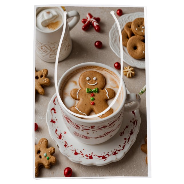 Sac Cadeau Moyen Confort et joie (Devant)