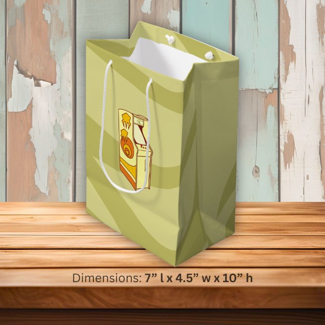 Sac Cadeau Moyen Console de jeu d'arcade haute (Créateur téléchargé)