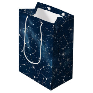 Sac Cadeau Moyen Constellation céleste - Nuit étoilée (4)