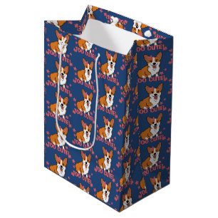 Sac Cadeau Moyen Corgi trop mignon