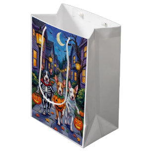 Sac Cadeau Moyen Costumes d'Halloween de Bull Terrier