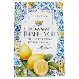 Sac Cadeau Moyen Côte d'Amalfi Côte toscane italienne