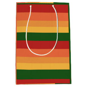 Sac Cadeau Moyen Couleurs d'automne triées