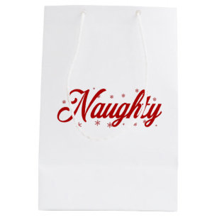 Sac Cadeau Moyen Couples vilains de Noël