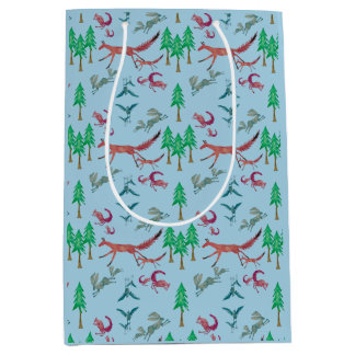 Sac Cadeau Moyen Créatures forestières