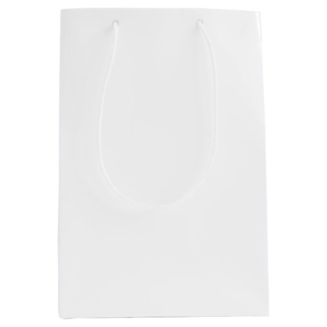 Sac Cadeau Moyen Créez Votre Propre (Devant)