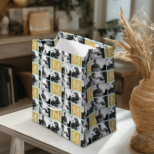 Sac Cadeau Moyen Créez votre propre collection photo Mariage Monogr