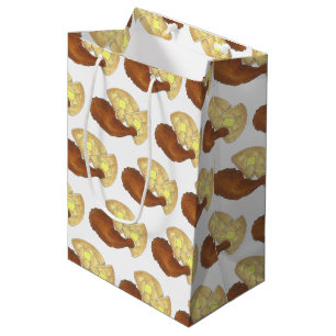 Sac Cadeau Moyen Cuisine soule classique Poulet frit et gaufres Din
