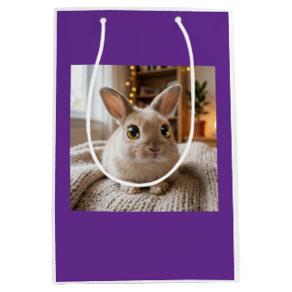 Sac Cadeau Moyen Cute bunny card