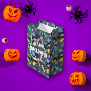 Sac Cadeau Moyen Cute Halloween personnalisable