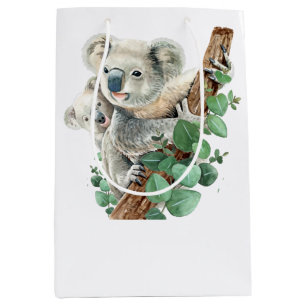 Sac Cadeau Moyen Cute Little Koala Oear Australian Animal Art