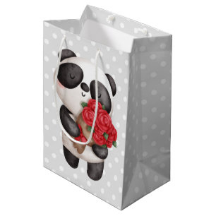 Sac Cadeau Moyen Cute Panda