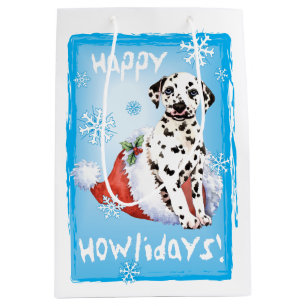 Sac Cadeau Moyen Dalmate heureux de Howlidays