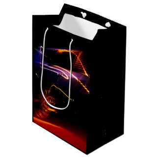Sac Cadeau Moyen danse de voiture violette