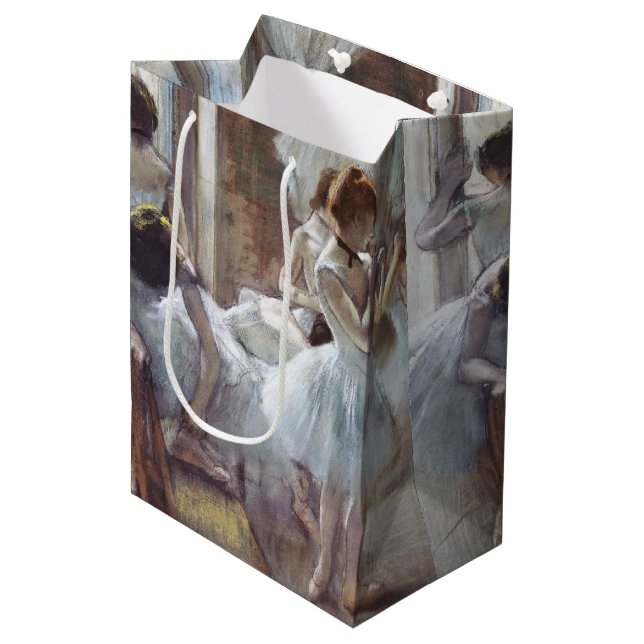 Sac Cadeau Moyen Danseurs Edgar Degas (Devant Angle)