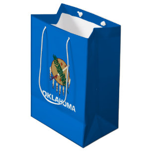 Sac Cadeau Moyen Décor de conception de drapeau d'état de