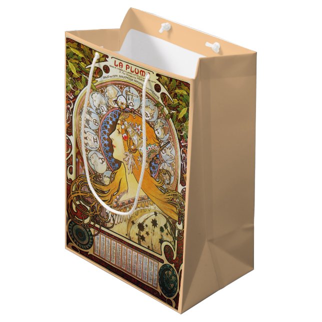 Sac Cadeau Moyen Déesse du Zodiaque (Devant Angle)