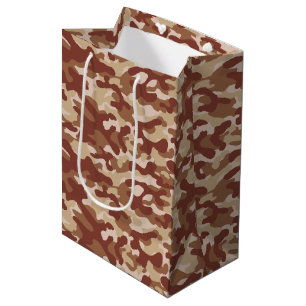 Sac Cadeau Moyen Déguisement camouflage désert 