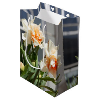 Sac Cadeau Moyen Délicat mignon daffodils printemps
