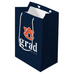 Sac Cadeau Moyen Diplômé de l'Université d'Auburn – Tigers d'Auburn