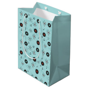 Sac Cadeau Moyen Disques de musique rétro des années 1950