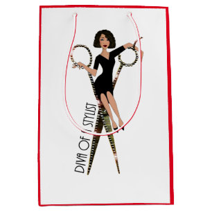 Sac Cadeau Moyen "Diva of a Stylist" Sac-cadeau moyen