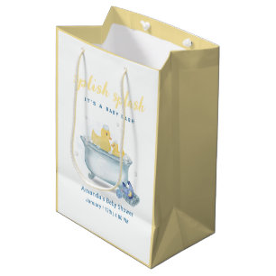 Sac Cadeau Moyen Douce éclaboussure maman canard salle de bain Baby