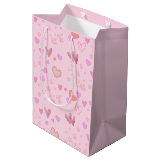 Sac Cadeau Moyen Douceurs Pêchifiées (Dos Angle)