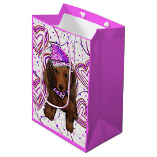 SAC CADEAU MOYEN DOXIE ROUGE LONGTEMPS HAÏS