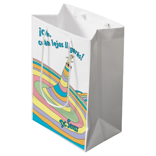 Sac Cadeau Moyen Dr. Seuss | Oh, vous irez loin ! (Devant Angle)