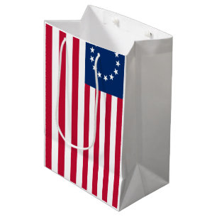Sac Cadeau Moyen Drapeau Betsy Ross Old Glory américain