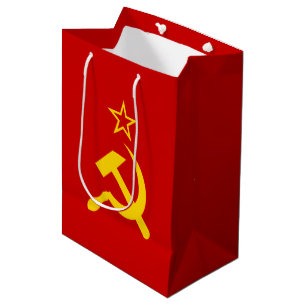 Sac Cadeau Moyen Drapeau de l'URSS - Drapeau de l'Union soviétique
