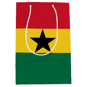 Sac Cadeau Moyen Drapeau du Ghana