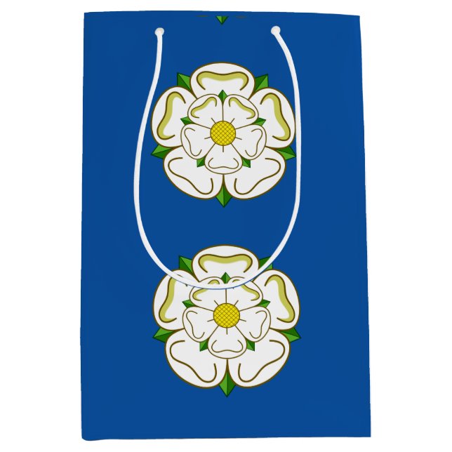 Sac Cadeau Moyen Drapeau du Yorkshire (Devant)
