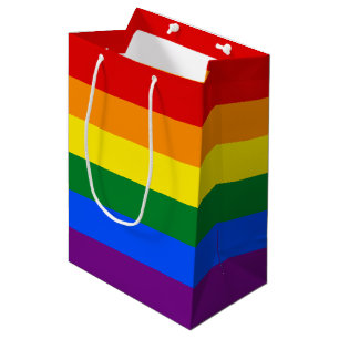 SAC CADEAU MOYEN DRAPEAU GAY PRIDE DE RAINBOW CADEAU