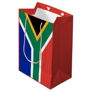 Sac Cadeau Moyen Drapeau sud-africain