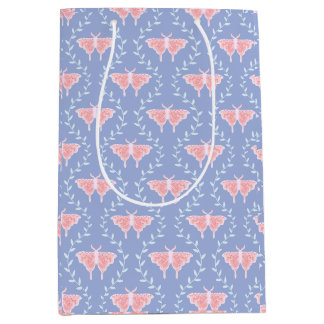 Sac Cadeau Moyen Dreamy Moth & Vine - Nature Whimsical