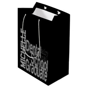 Sac Cadeau Moyen Ecole Dentaire Diplômé Extraordinaire PERSONNALISÉ